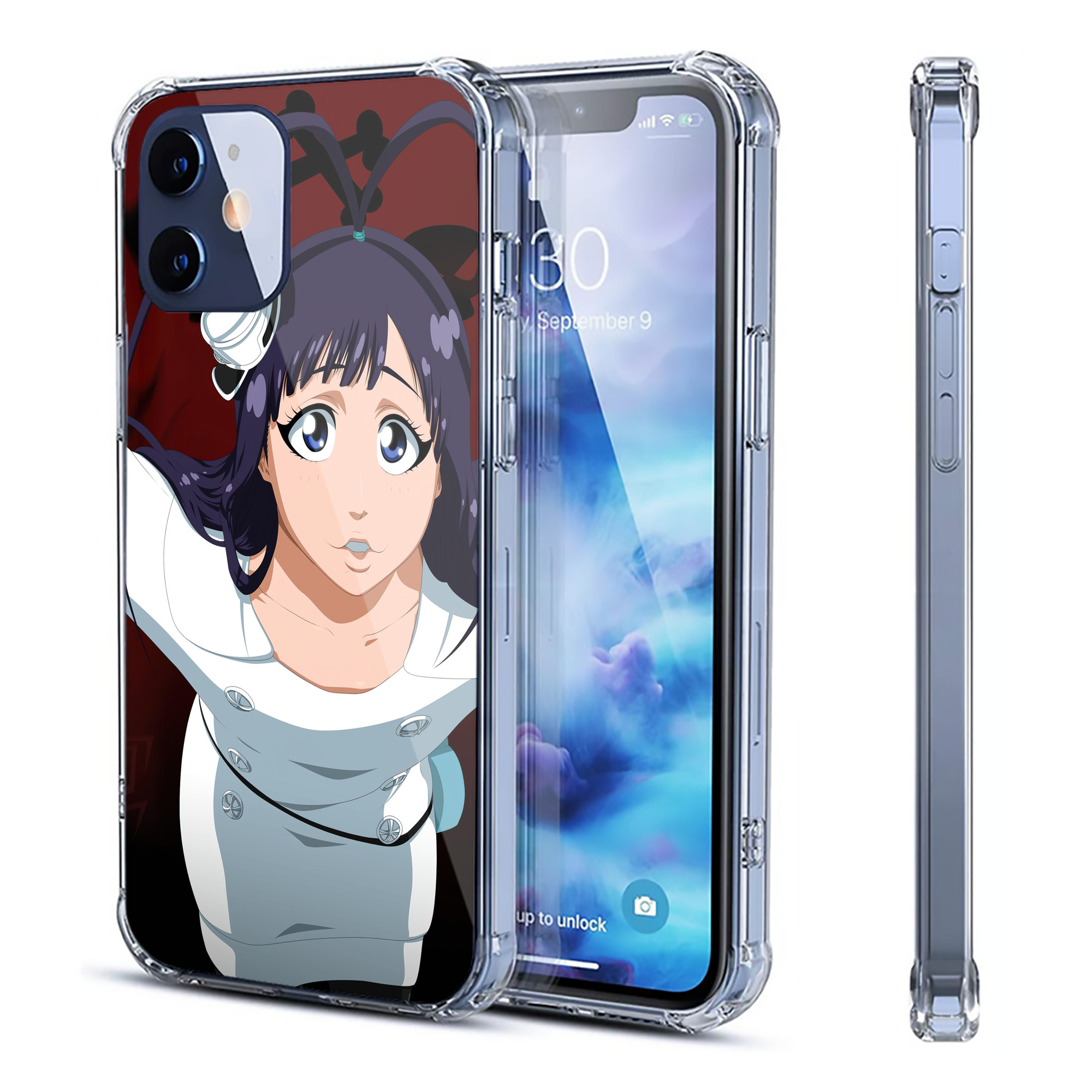（画像用） ブリーチ BLEACH 【iPhone 12シリーズ対応】透明スマホケース（クリアソフトケース）